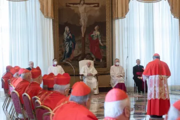 Pope Francis holds an Ordinary Public Consistory in the Consistory Hall of the Apostolic Palace, May 3, 2021